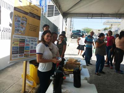 Imagem: Empresas da região doaram produtos alimentícios para os jurisdicionados
