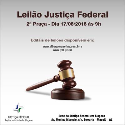 Imagem: Leilão Justiça Federal