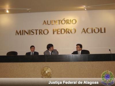 Imagem: Juízes federais Frederico Dantas e Rubens Canuto prestigiam Rosmar  Alencar