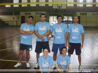 Imagem: Turma do vôlei campeão