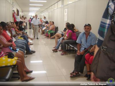 Mutirão na JFAL ocorreu nos dias 15, 16 e 17 de abril Imagem: Mutirão na JFAL ocorreu nos dias 15, 16 e 17 de abril