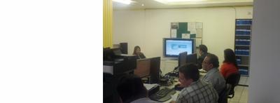 Treinamento sobre PJE para advogados na JFAL Imagem: Treinamento sobre PJE para advogados na JFAL