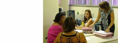 Imagem: Juíza da 4ª Vara Federal, Camila Pullin conduz mutirão de conciliação