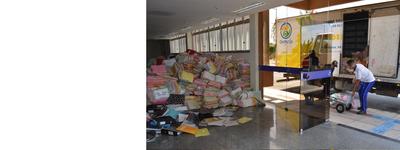 Imagem: JFAL faz doação de 17 mil autos findos para Coopvila