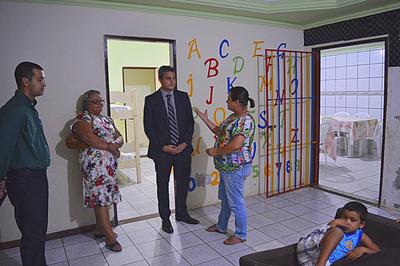Juiz Federal da 12ª Vara visita instituições que receberam recursos de prestação pecuniária Imagem: Juiz Federal da 12ª Vara visita instituições que receberam recursos de prestação pecuniária