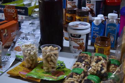 Evento contou com degustações de produtos saudáveis Imagem: Evento contou com degustações de produtos saudáveis
