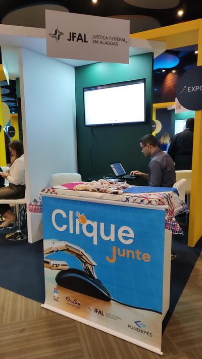 O diretor do Foro da JFAL ressaltou a importância do Clique Junte, pela sua capacidade de racionalização de tempo e custo Imagem: O diretor do Foro da JFAL ressaltou a importância do Clique Junte, pela sua capacidade de racionalização de tempo e custo