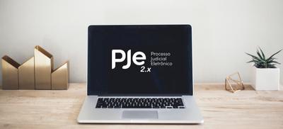 Banner funcionamento PJe Imagem: Banner funcionamento PJe