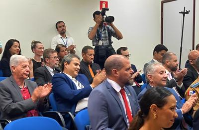 Imagem: Aloysio Cavalcanti Lima em solenidade