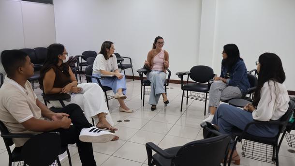 Imagem: A iniciativa da roda de conversa surgiu a partir do setor de Psicologia, que identificou uma demanda para a discussão