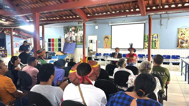 Imagem: Encontro reuniu indígenas no município de Palmeira dos Índios