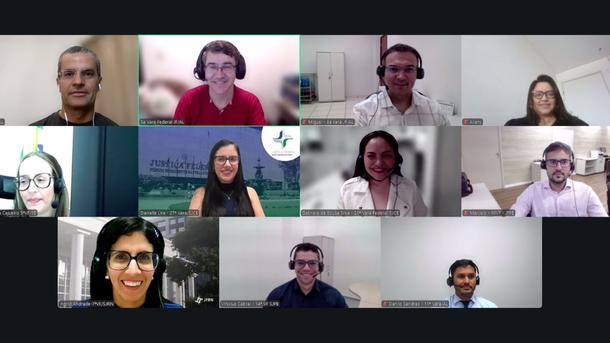 Imagem: Reunião virtual serviu para apresentar aos diretores de Secretaria os novos fluxos processuais que passam a funcionar nos próximos 30 dias