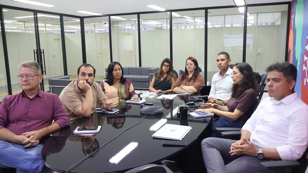 Imagem: Ações da Comissão de Acessibilidade para são discutidas durante reunião do grupo