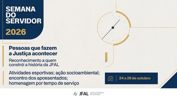 Imagem: Programação para celebrar a Semana do Servidor e da Servidora começa neste sábado